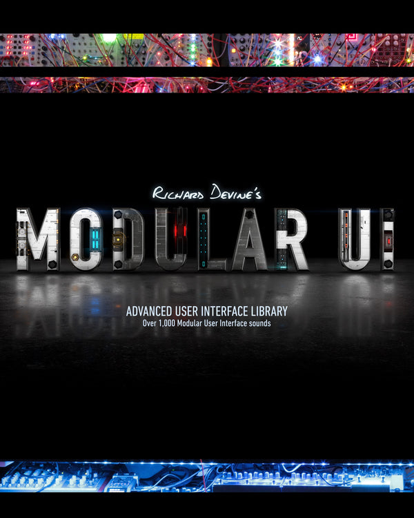 Modular UI — Sci-Fi Interface Sound Effects Library — SoundMorph