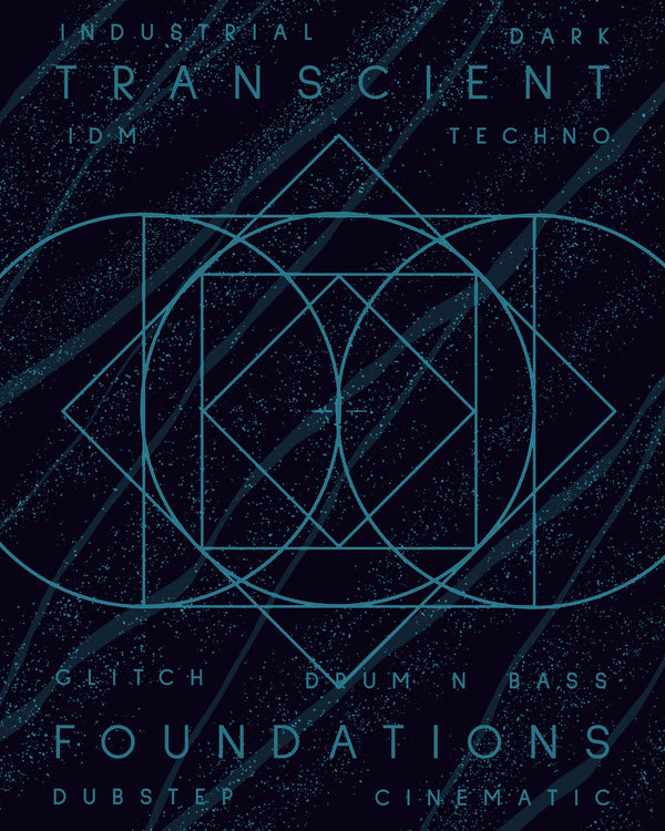 Transient Foundations — Electronic Industrial Drum Sample Library — SoundMorph