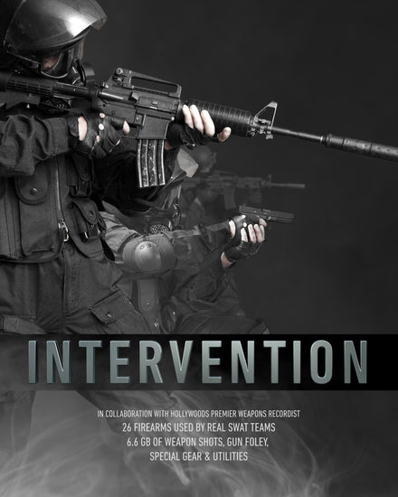 Intervention — Cinematic Tactical Weapons Sound Library — SoundMorph