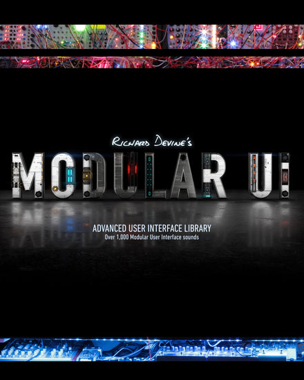 Modular UI — Sci-Fi Interface Sound Effects Library — SoundMorph