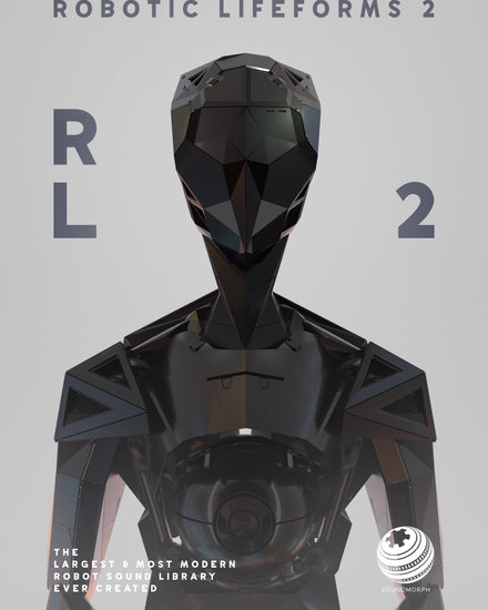 Robotic Lifeforms 2 — Mechanical Sci-Fi Robot Sound Library — SoundMorph