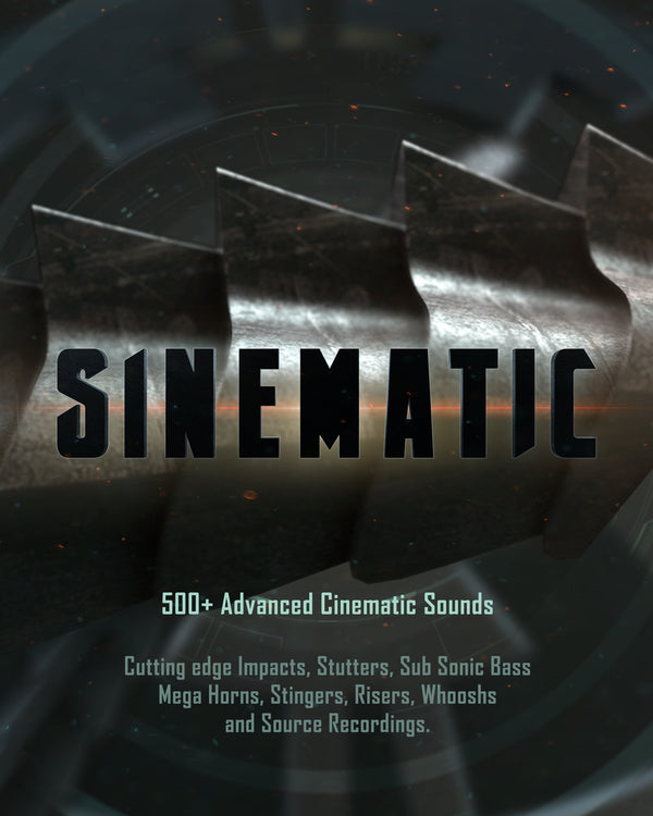 Sinematic — Futuristic Cinematic Sound Effects Library — SoundMorph