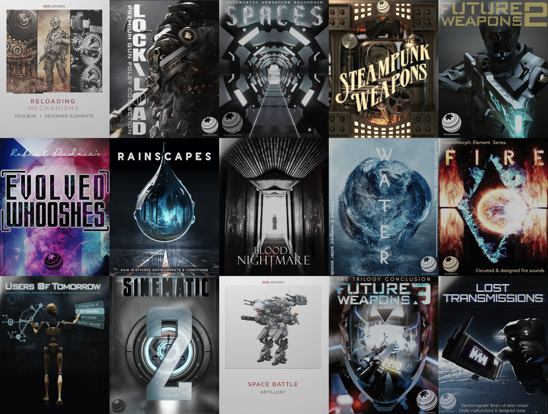 Premium Sound Effects Libraries & Sound Design Software – SoundMorph