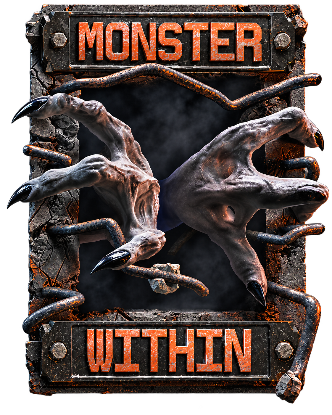 Monster Within — Blackened Iron cover artwork — SoundMorph