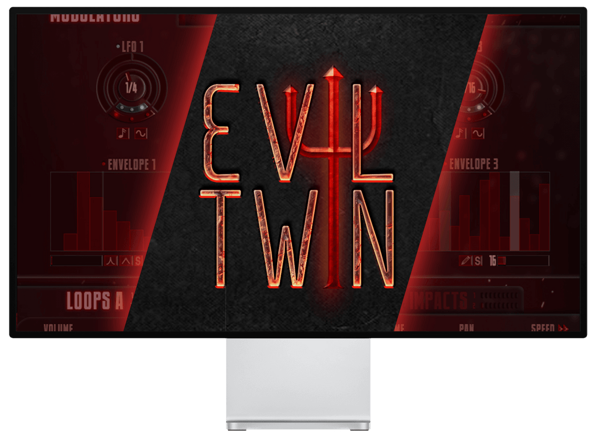Evil Twin — Reaktor 6 Dark Cinematic Sound Design Ensemble — SoundMorph